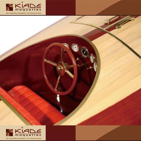 【KIade】DIXIE II 木製モデルシップ 豪華ヨット模型 オブジェ 置物 KiADE キアデ フランス ヨット オブジェ 置物 模型 船 高級 インテリア
