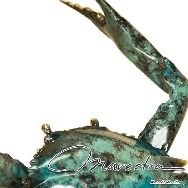 ブラス Marestia ブルー・クラブ(L) オブジェ 大型 置物 動物 ブラス Marestia ブルー・クラブ(L) オブジェ 大型 置物 動物