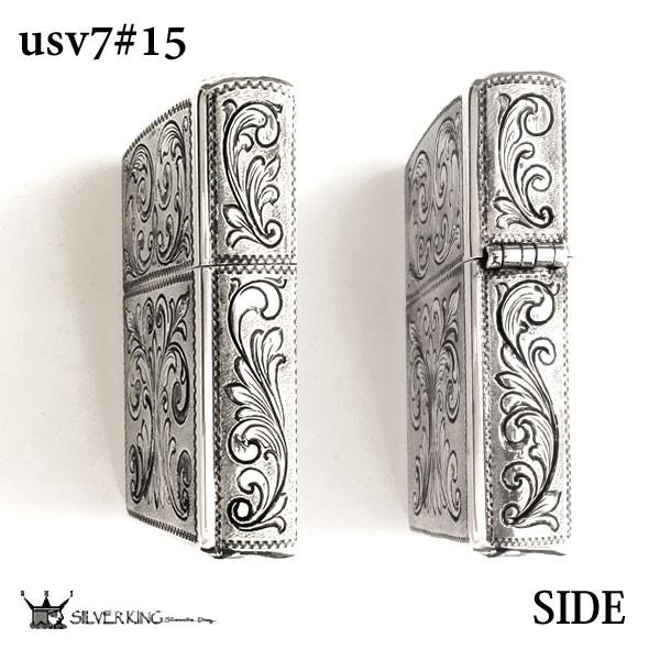 ZIPPO Zippo 純銀ジッポーライター Silver King シルバーキング