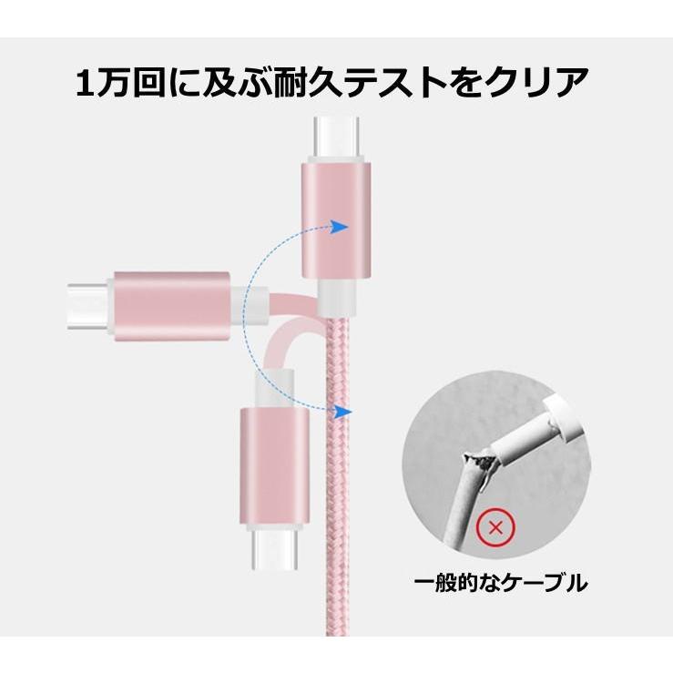 iphone/Type-C 充電 USBケーブル 長さ約1m usb ケーブル iPhone SE3 第3世代 14 13Pro se2 12 Android 充電ケーブル データ転送 スマホケーブル 充電ケーブル｜zakkas｜13