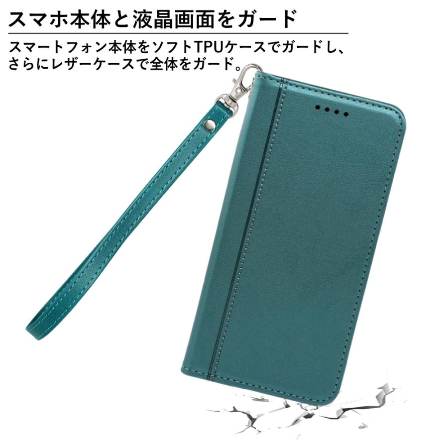 ターコイズ レザー ストラップ付きiPhoneケース ターコイズ レザー ストラップ付きiPhoneケース レザー製 iPhone