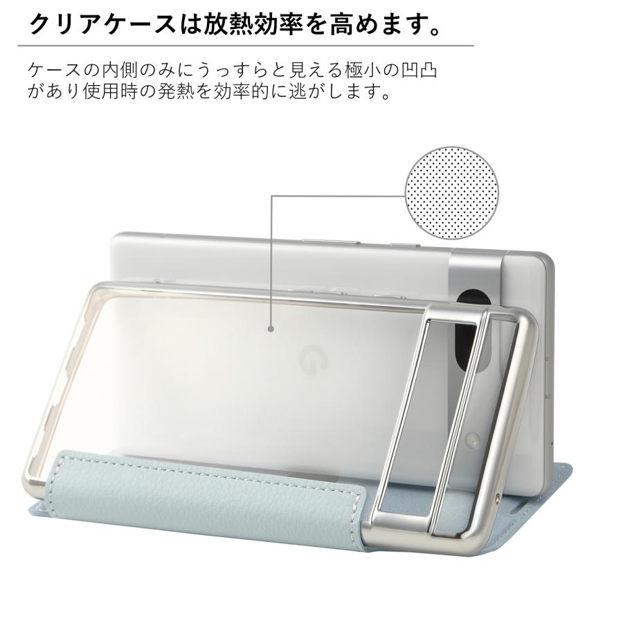 Google Pixel 7a 白 画面ひび割れ　手帳ケース付 Google Pixel 7a 白 画面ひび割れ 手帳ケース付 - メルカリ