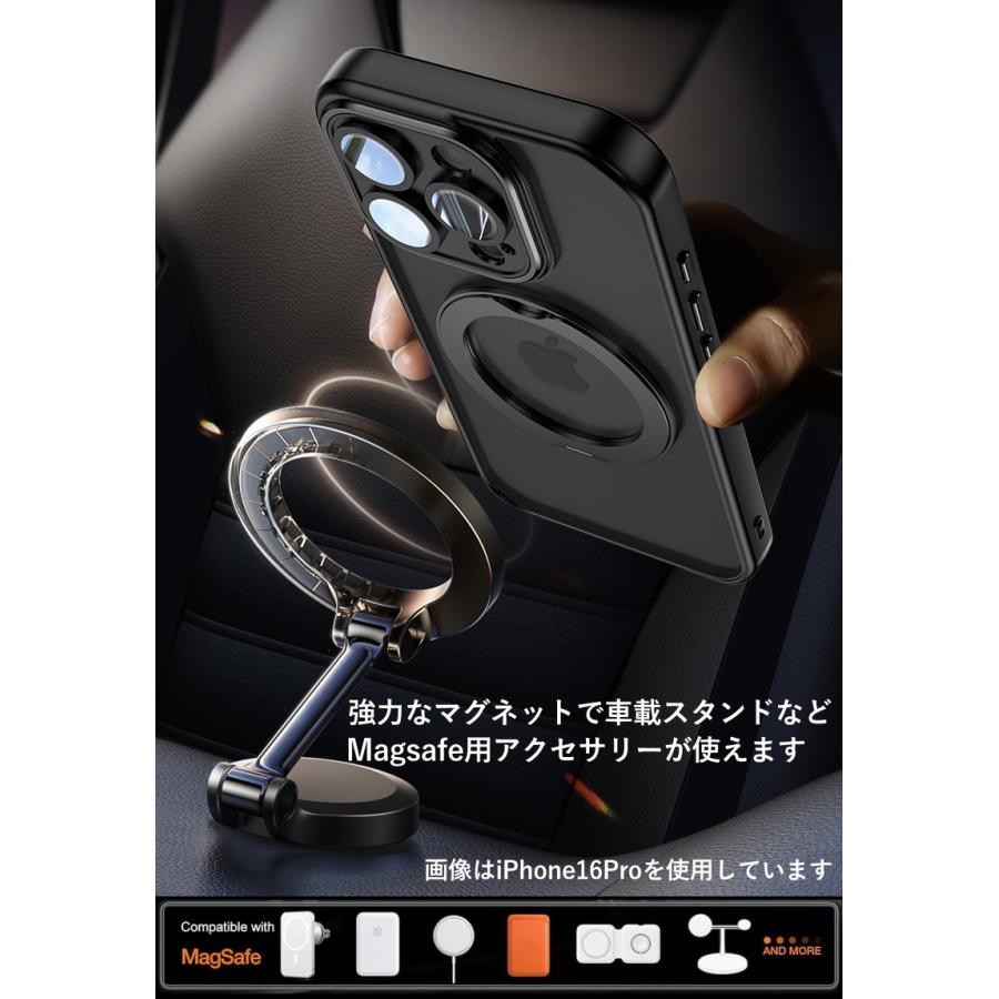 Google Pixel 背面クリア MagSafe対応スタンド カメラレンズ保護