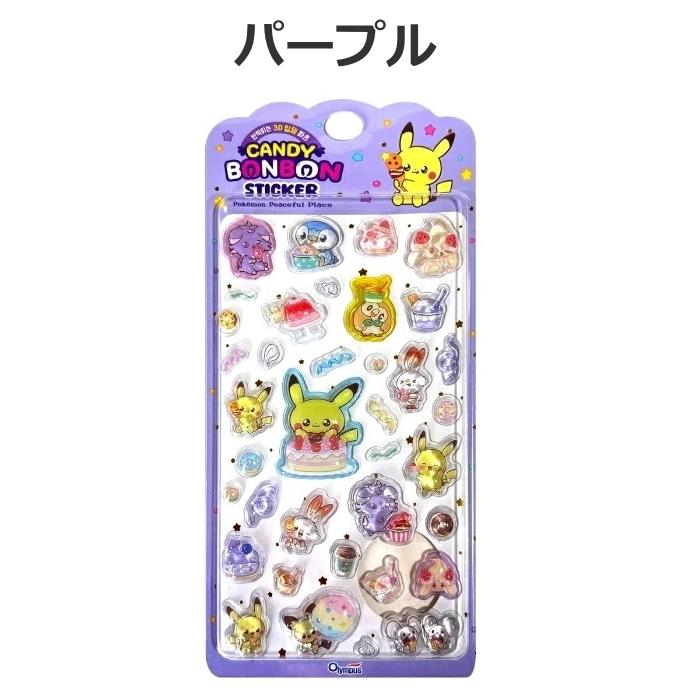 ポケモン CANDY BONBON STICKER 韓国 正規品 ポケピース