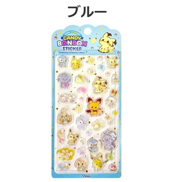 ポケモン CANDY BONBON STICKER 韓国 正規品 ポケピース