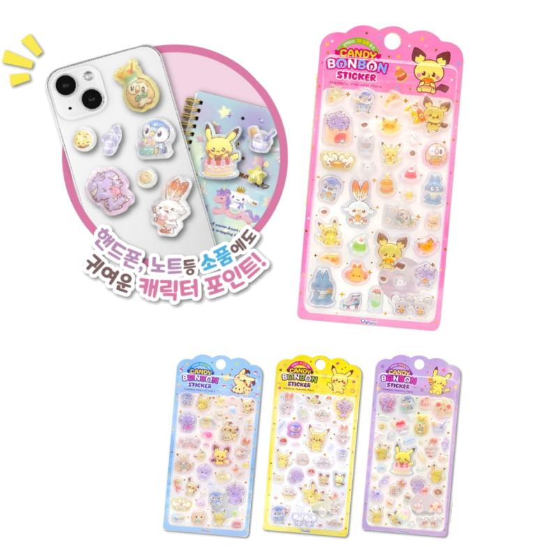 ポケモン CANDY BONBON STICKER 韓国 正規品 ポケピース