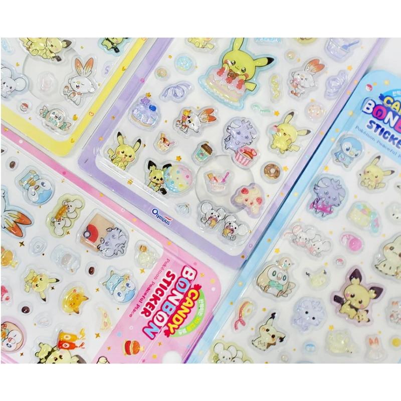 ポケモン CANDY BONBON STICKER 韓国 正規品 ポケピース