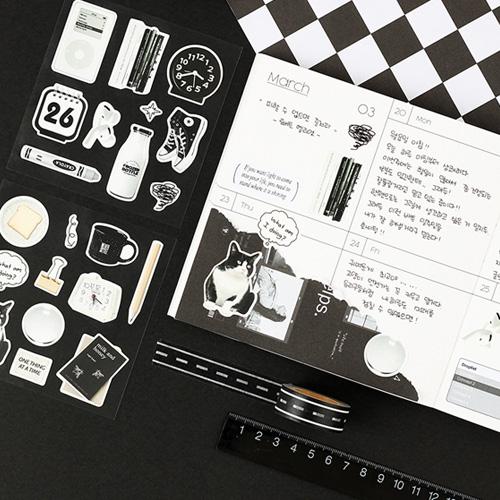 ステッカー セット 韓国シール オブジェ おしゃれ シンプル