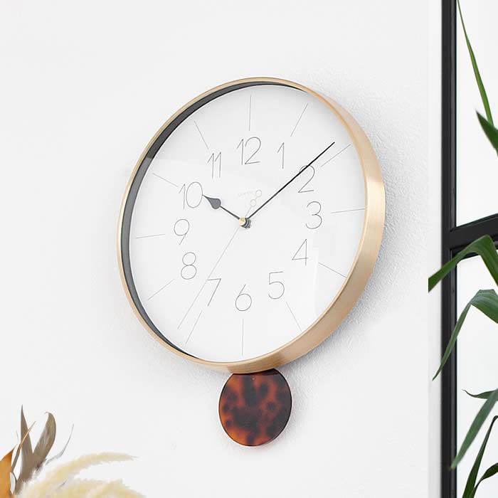 INTERFORM（インターフォルム） 振り子時計 掛け時計 おしゃれ