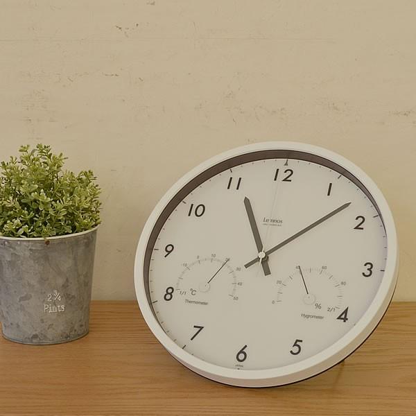 Lemnos（レムノス） 掛け時計 電波時計 おしゃれ Air clock エアー
