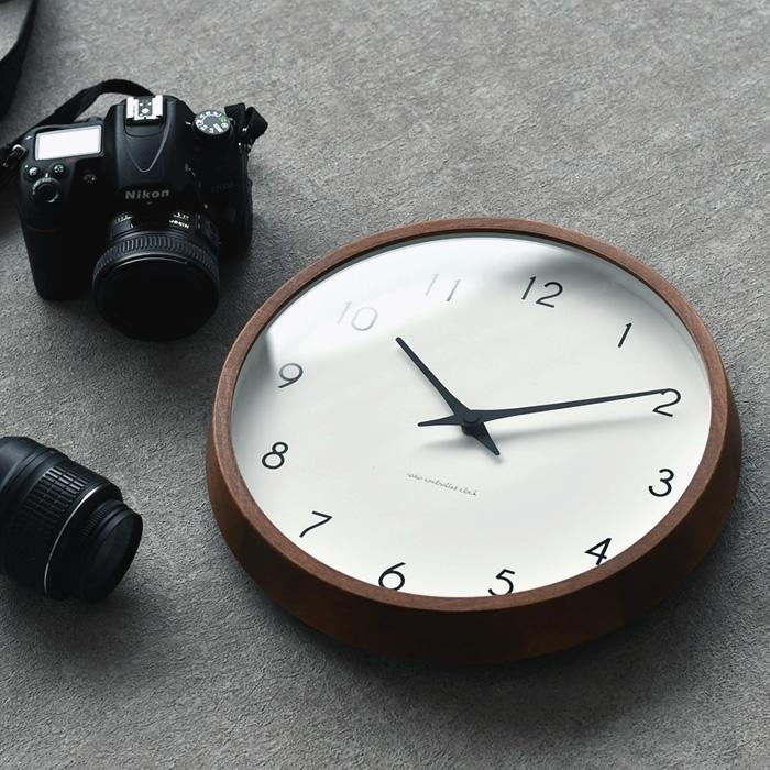 Lemnos（レムノス） 掛け時計 電波 電波時計 カンパーニュ おしゃれ