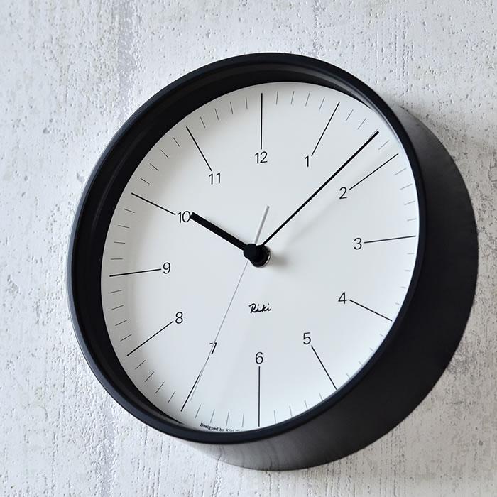 49 割引超安い 掛け時計 レムノス リキ スチールクロック Wr17 10 Lemnos Riki Steel Clock おしゃれ スチール モダン シンプル インテリア時計 家具 インテリア Solcaloja Med Ec
