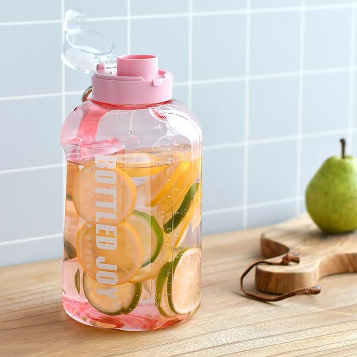 ボトルドジョイ ボトル 水筒 1.5L 直飲み ワンタッチ BPAフリー トライタン BOTTLED JOY 専用ブラシ付 148148