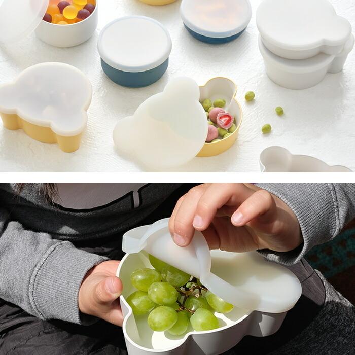 tak. フタのみ ボウルカバー クマ キッズディッシュ シリコン 蓋 tak. フタのみ ボウルカバー クマ キッズディッシュ シリコン 蓋