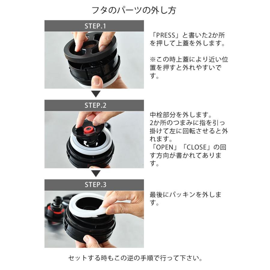 リバーズ サーモジャグ キート 1200ml 魔法瓶 保冷保温ポット ステンレス製 真空二重構造 卓上ポット コーヒーポット おしゃれ アウトドア RIVERS｜zakkashopcom｜14