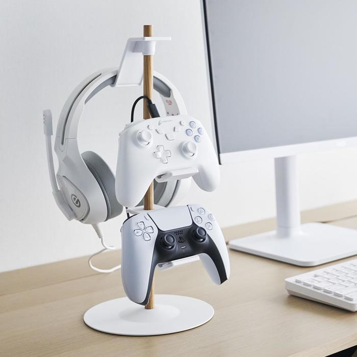 tower ゲーム機 収納 置台が動くゲームコントローラー収納ラック