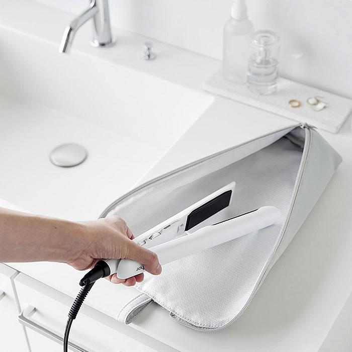 CHARLE ヘアアイロン ホワイト 収納ケース付き tower ヘアアイロン