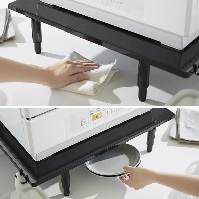 tower 食洗機 収納 カウンターに載せられる伸縮食洗機ラック タワー