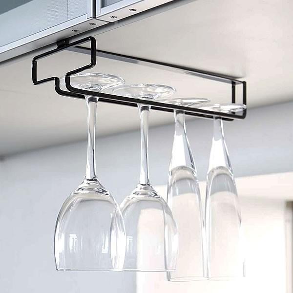 山崎実業 グラスラック tower 戸棚下ワイングラスハンガー タワー