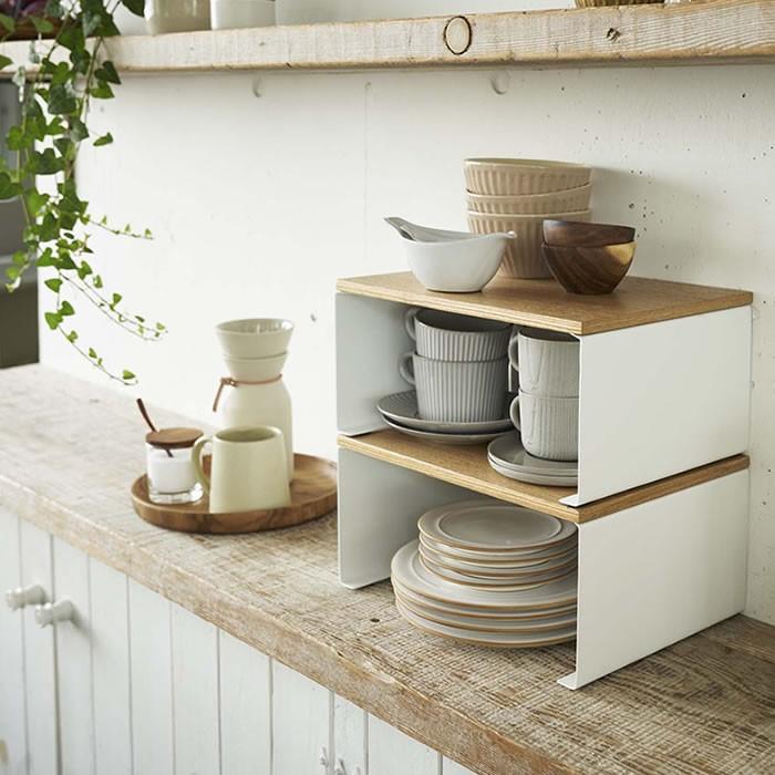 山崎実業 キッチン コの字ラック トスカL tosca キッチン カウンター