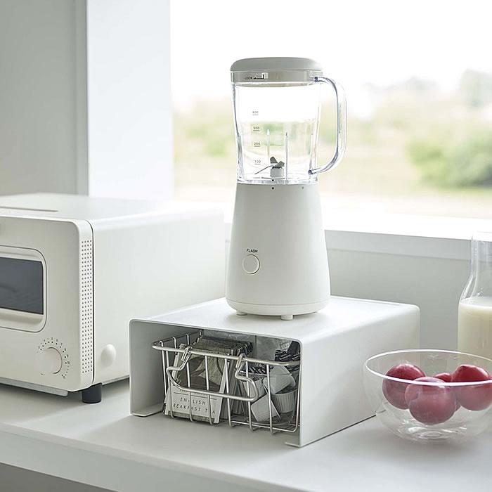 tower キッチンラック キッチン家電下ラック タワー キッチン収納