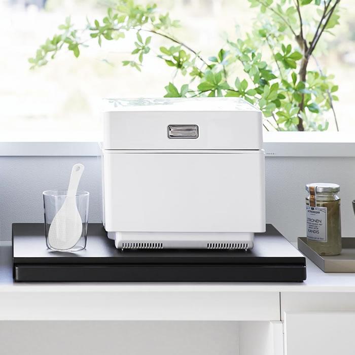 山崎実業 スライドテーブル キッチン キッチン家電下スライド