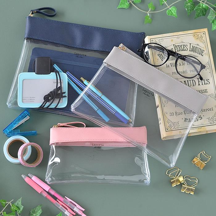 セキセイ ラポルタ クリアケース クリアクリア B6タイプ 透明 クリア