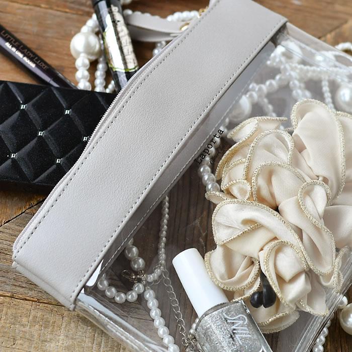 セキセイ ラポルタ クリアケース クリアクリア B6タイプ 透明