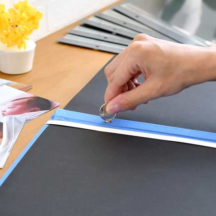 セキセイ アルバム 台紙 A4フリーアルバム スペア台紙 写真 替