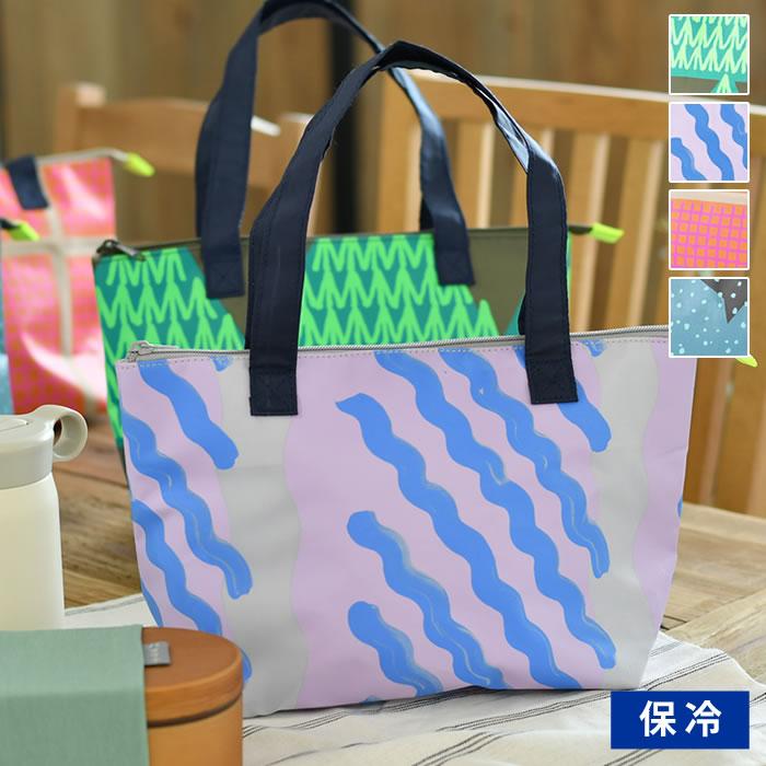バッグ 保冷 ランチ バッグ いろは出版 ランチトート おしゃれ お弁当 可愛い 小さめ トートバッグ エコバッグ ポケット付き チャック付き クーラーバッグ 雑貨ショップドットコム 通販 Yahoo ショッピング