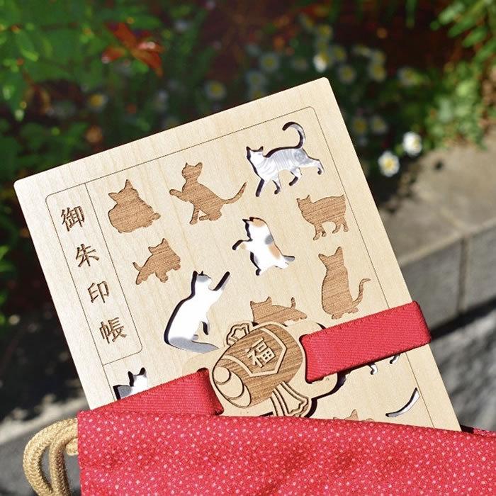 御朱印帳 バンド CRU-CIAL クルーシャル ゴムバンド ご朱印帳 木製 木