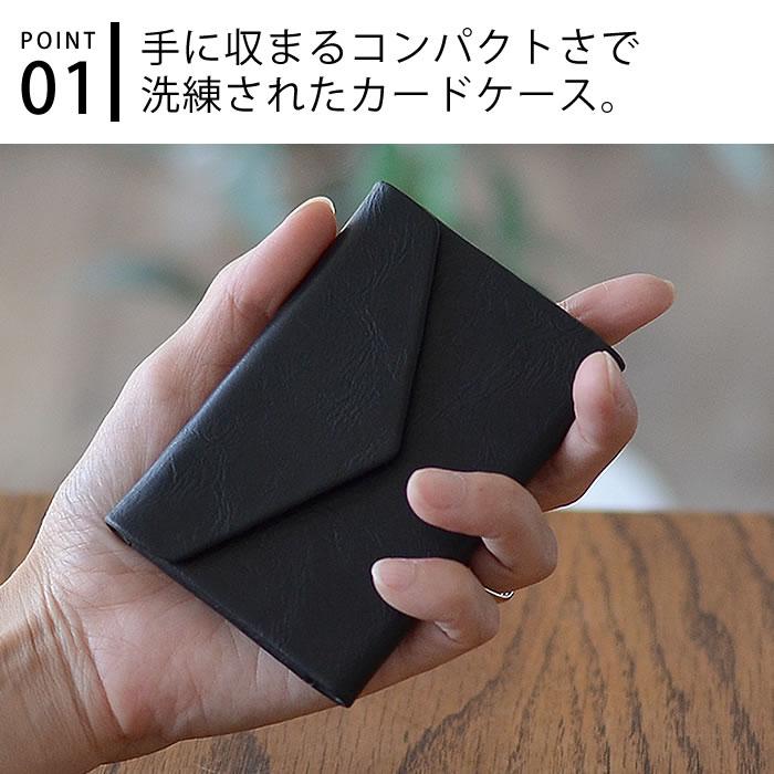 HIGHTIDE ダブルフラップカードホルダー 名刺入れ カードケース HIGHTIDE ダブルフラップカードホルダー 名刺入れ カードケース