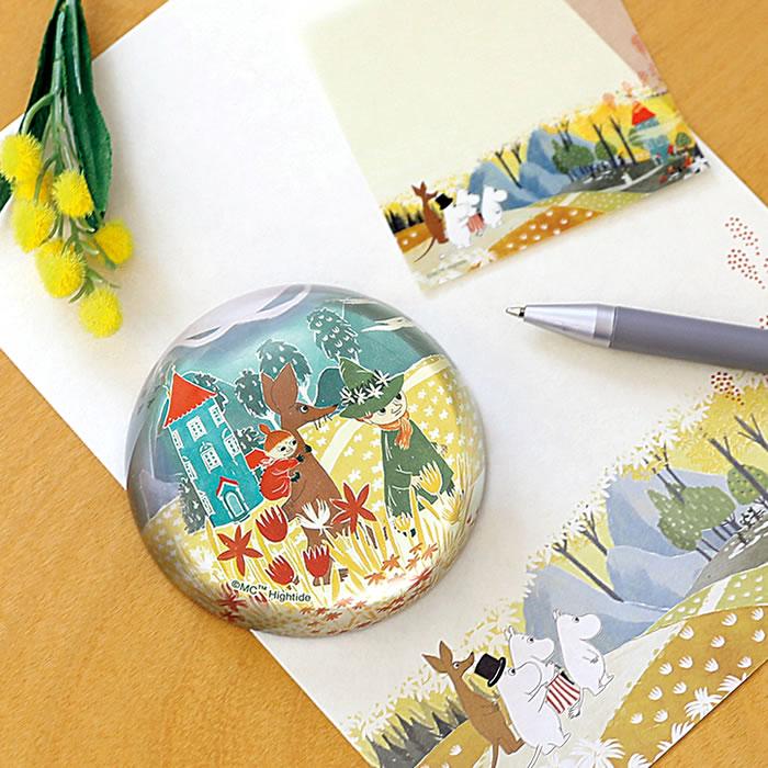 HIGHTIDE（ハイタイド） ペーパーウェイト ガラス ムーミン ガラス