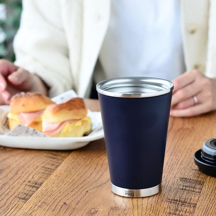 タンブラー ステンレスタンブラー サーモマグ Thermo mug モバイルタンブラー ミニ 300ml フタ付き 保温 保冷 おしゃれ｜zakkashopcom｜06