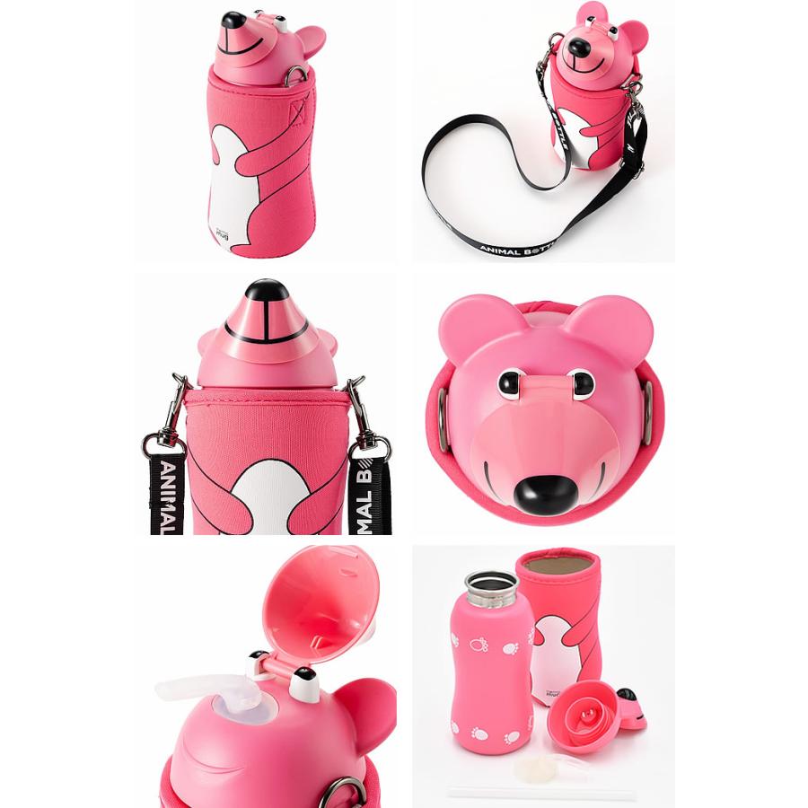 thermo mug 水筒 子供 サーモマグ アニマルボトル ベアー thermo mug 水筒 子供 サーモマグ アニマルボトル ベアー