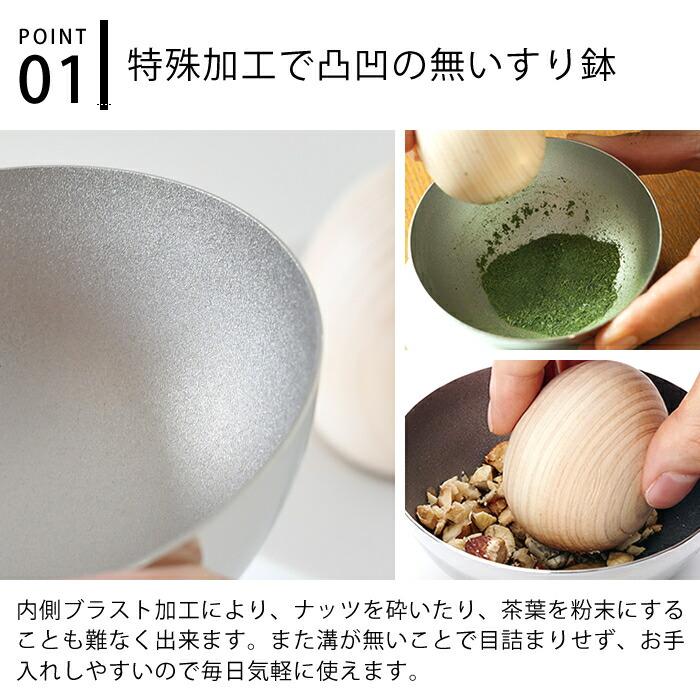 ヨシカワ EAトCO イイトコ すり鉢 スル Sulu モルタルアンドペストル