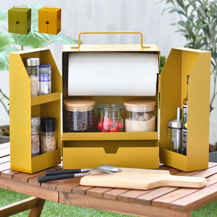 セトクラフト 調味料ラック おしゃれ SPICE&KITCHENPAPER RACK セトクラフト 調味料ラック おしゃれ SPICE&KITCHENPAPER RACK