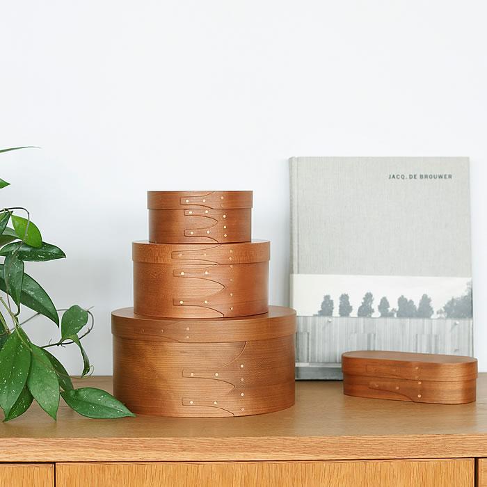 収納ボックス シェーカーラウンドボックス S AXCIS アクシス homestead
