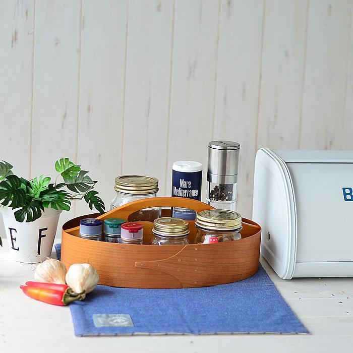 シェーカーボックス シェーカー ハンドルトレイ 木製 アクシス トレー