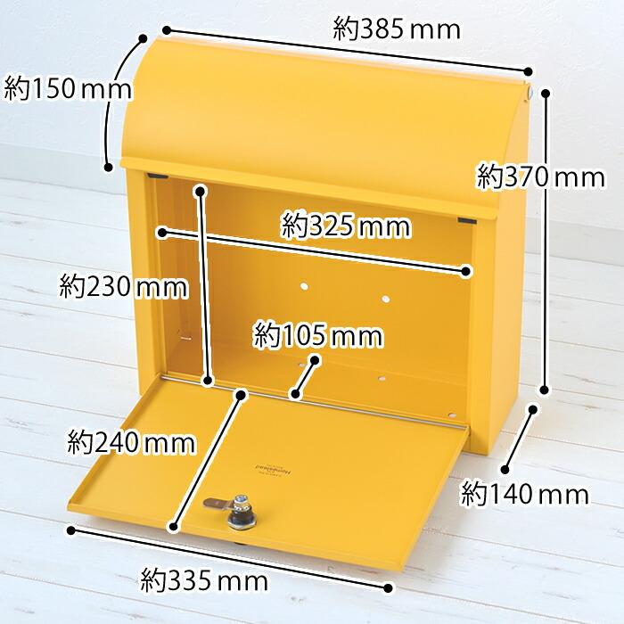 ポスト 壁掛け アクシス ルーフィングポスト 北欧 おしゃれ 郵便ポスト