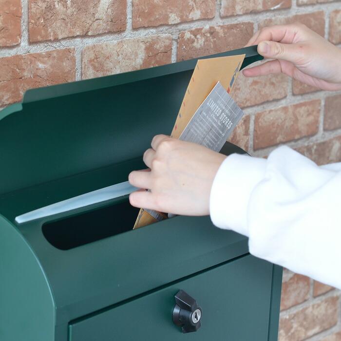 最終値下げ‼︎ 新品、未使用品‼︎ axcis 郵便ポスト　郵便受け　A4対応 zakkashopcom_258258-33089