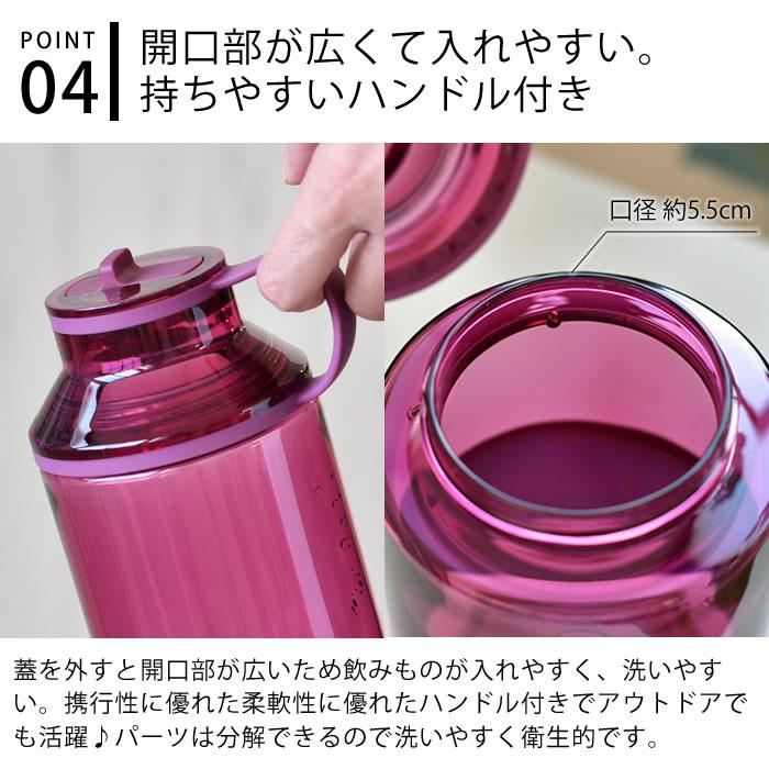 KINTO（キントー） クリアボトル 水筒 アクティブボトル 950ml
