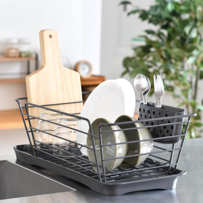 リッチェル ラクール Lacour 水切りラック スリム S-size Ag抗菌加工