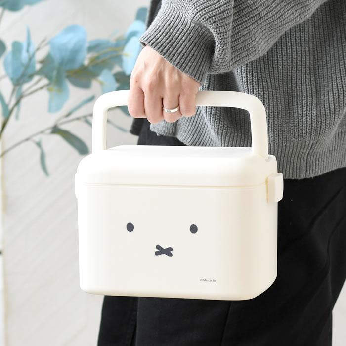 オカトー 収納ボックス 小物 ミッフィー 中仕切り付き収納ケース 薬