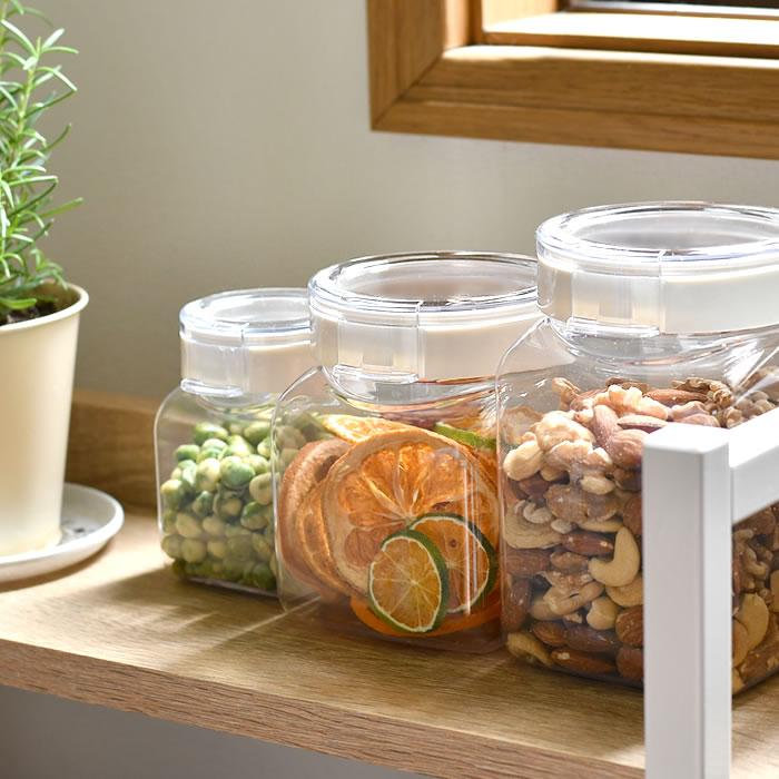 TAKEYA FRESHLOK 密閉容器 500ml 24個セット ホワイト FRESHLOK メーカー公式 フレッシュロック 角型4.0L ホワイト