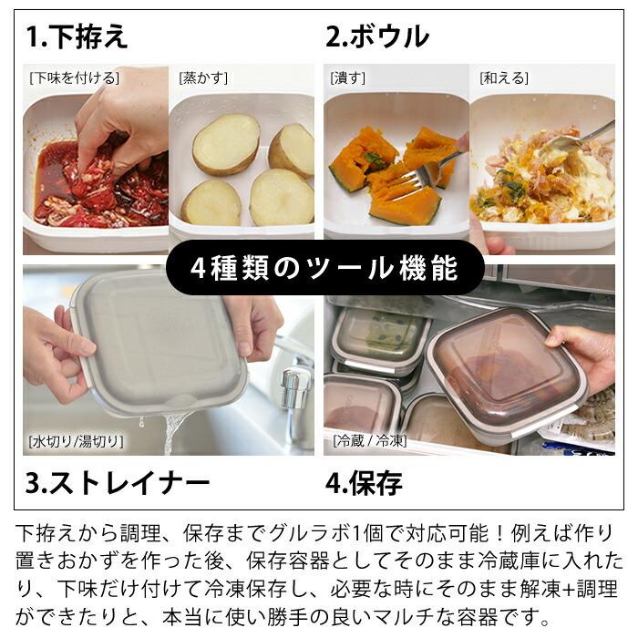 Iwatani（イワタニ） グルラボ マルチセット 電子レンジ 調理器具 GLB