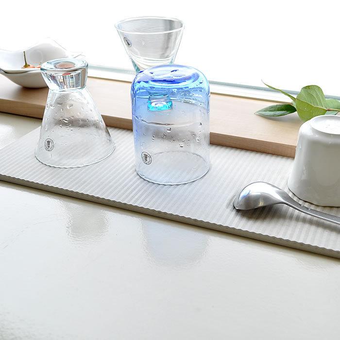 珪藻土 キッチン 水切り なのらぼ ドライングプレート ロング Ｌサイズ 12×55cm 細長 水切りトレー マット 日本製 国産 吸水 速乾 アスベスト検査済 | ブランド登録なし | 10