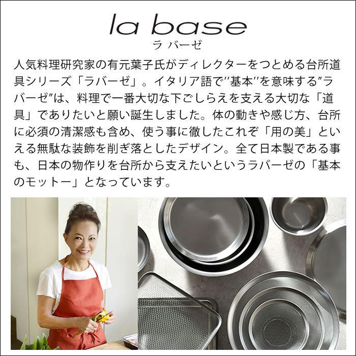 和平フレイズ ラバーゼ 角ざる 21cm 18-8 ステンレス 有元葉子