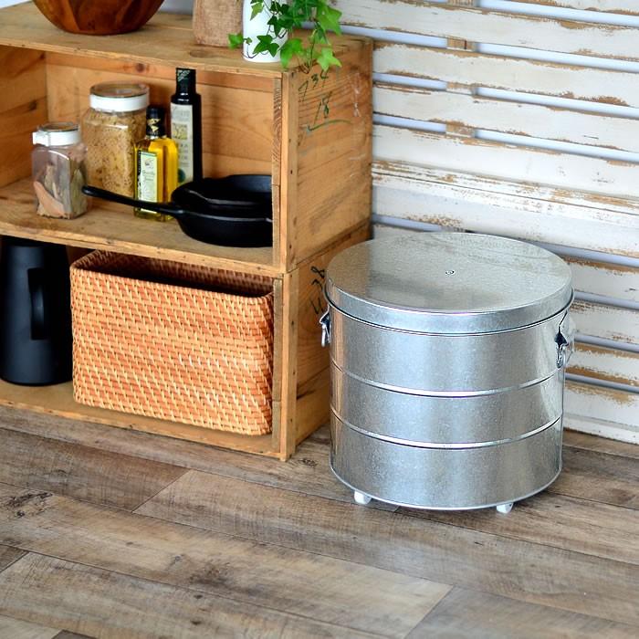 OBAKETSU オバケツ ライスストッカー 20kg キャスター付き 米櫃