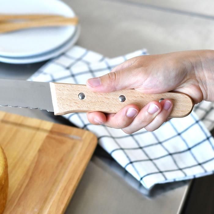 Serrated Wooden Knife